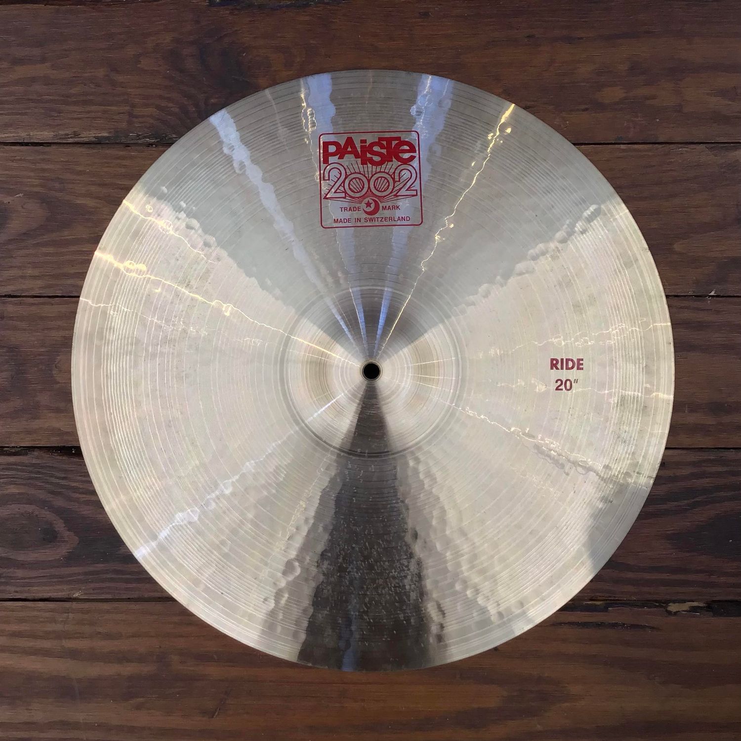 USED Paiste 2002 20&quot; Ride Cymbal