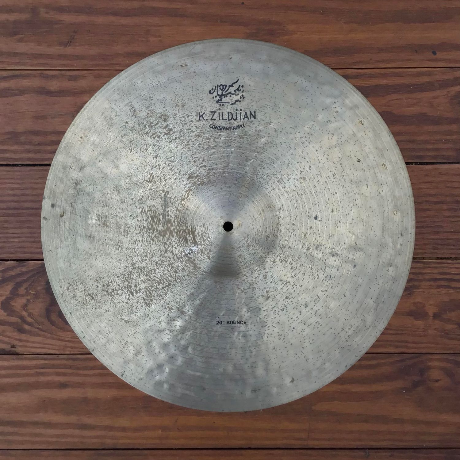USED Zildjian K Constantinople 20&quot; Bounce Ride Cymbal (1978 g)