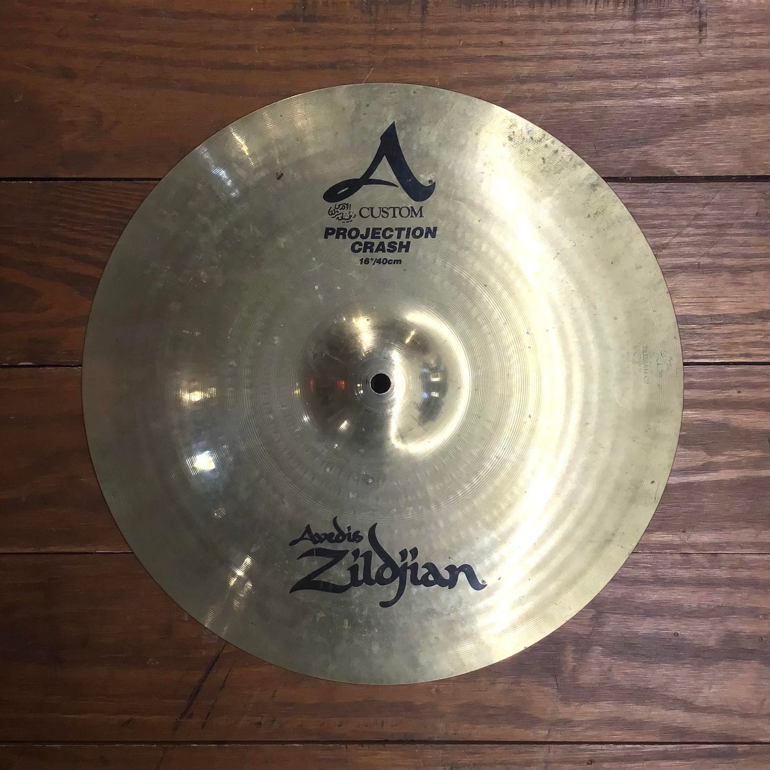 USED Zildjian A Custom 16&quot; Projection Crash Cymbal