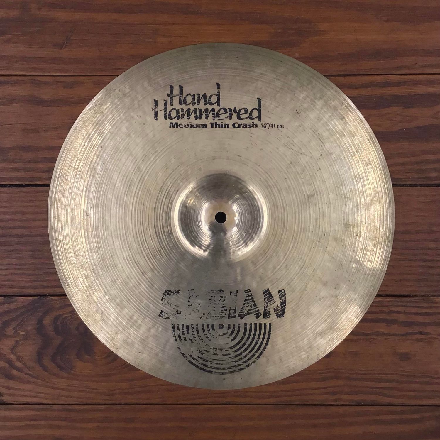 USED Sabian HH 16&quot; Medium Thin Crash Cymbal