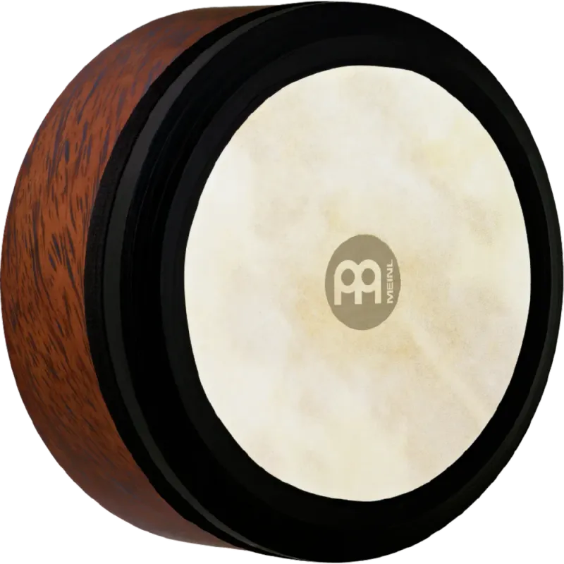 Meinl 14" irish bodhran frame drum, goat head, brown burl