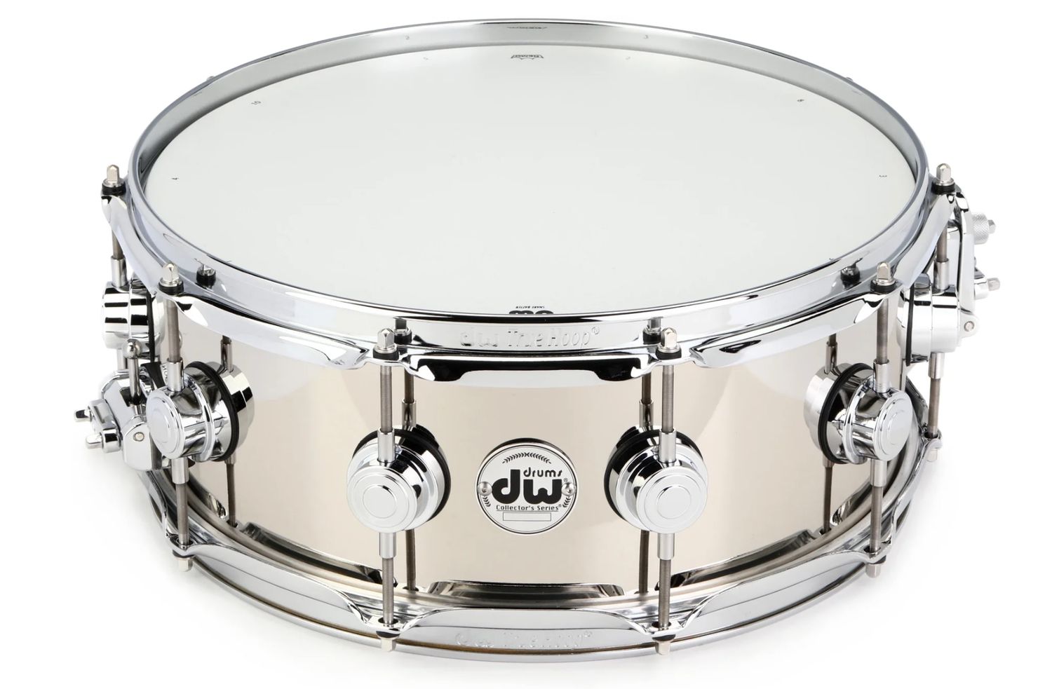 DW Collectors 5.5x14 Nickel Over Brass Snare Drum