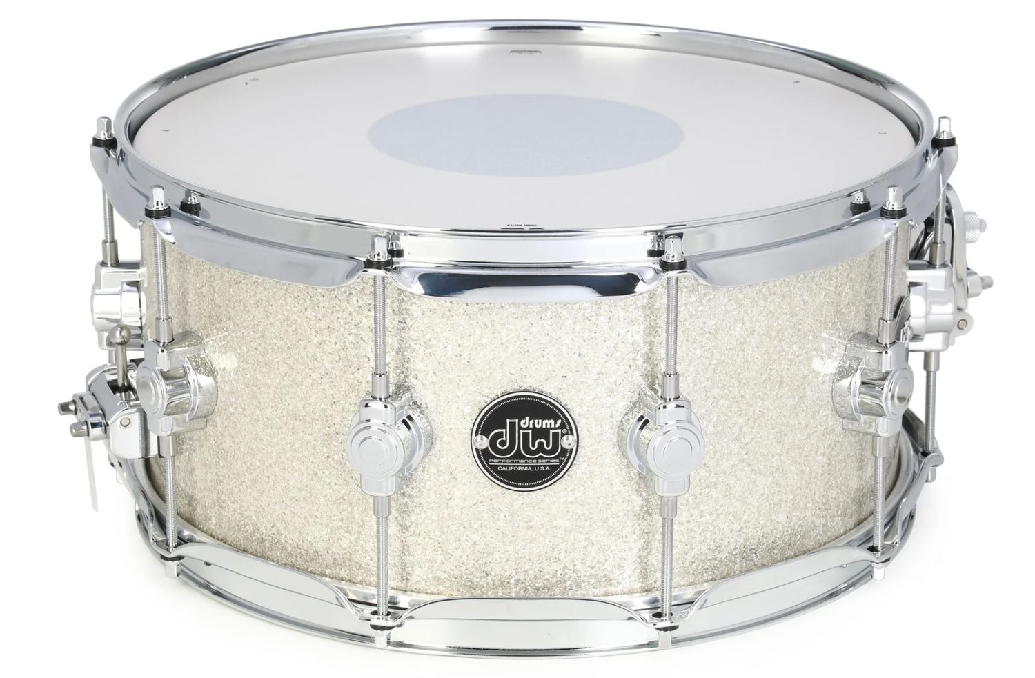 DW LTD Performance Series 6.5x14 Snare Drum - "Broken Glass Glitter"