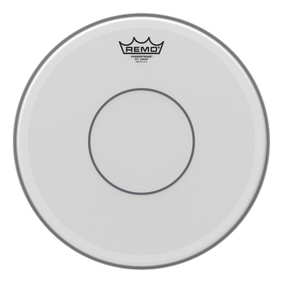 Remo Coated Powerstroke 77 w/ Clear Dot
