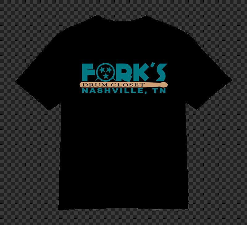 Fork's T-Shirt - Classic Black