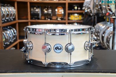 DW Collector's Maple 6.5x14 Snare Drum - "Natural Satin Oil"