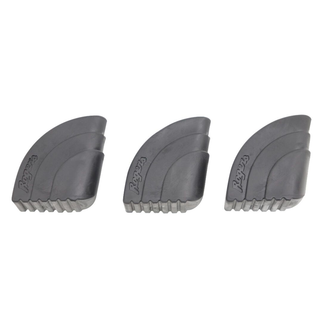 Rogers Swan Leg Drum Throne Rubber Feet, 3-Pack