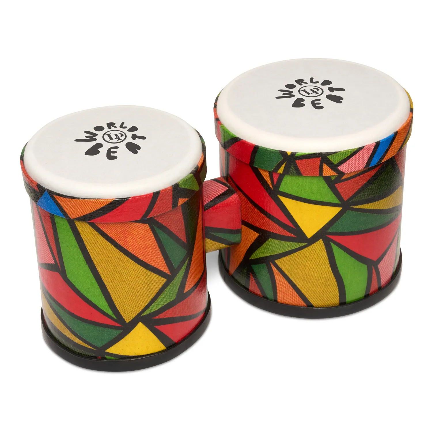 Latin Percussion World Beat Bongos - Multicolor