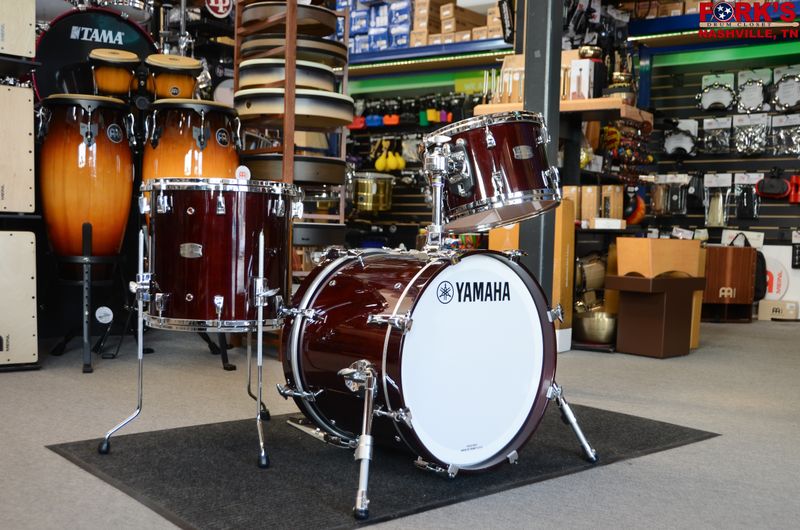 Yamaha Absolute Hybrid Maple 3pc Drum Kit - "Classic Walnut"