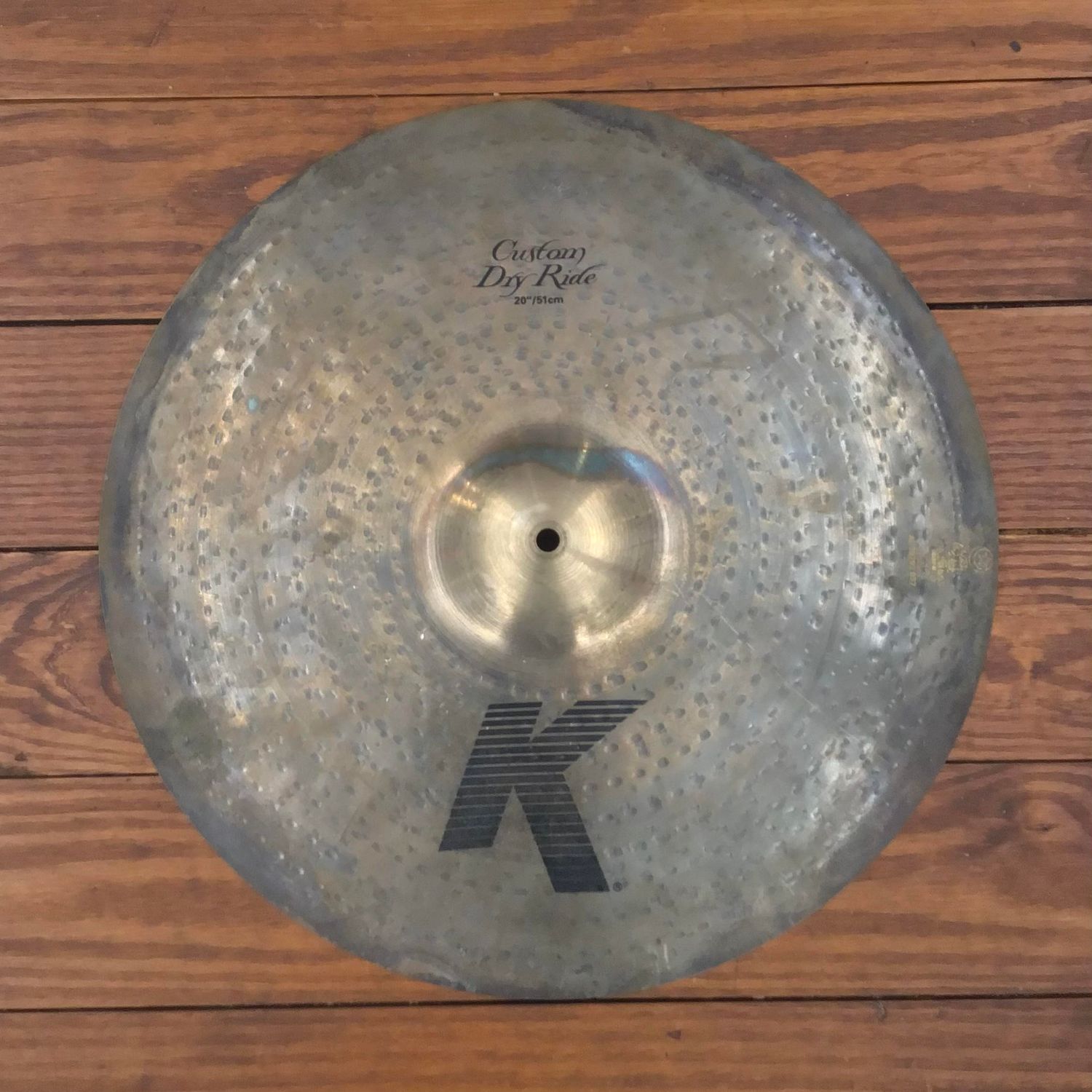 USED Zildjian K Custom 20&quot; Dry Ride Cymbal