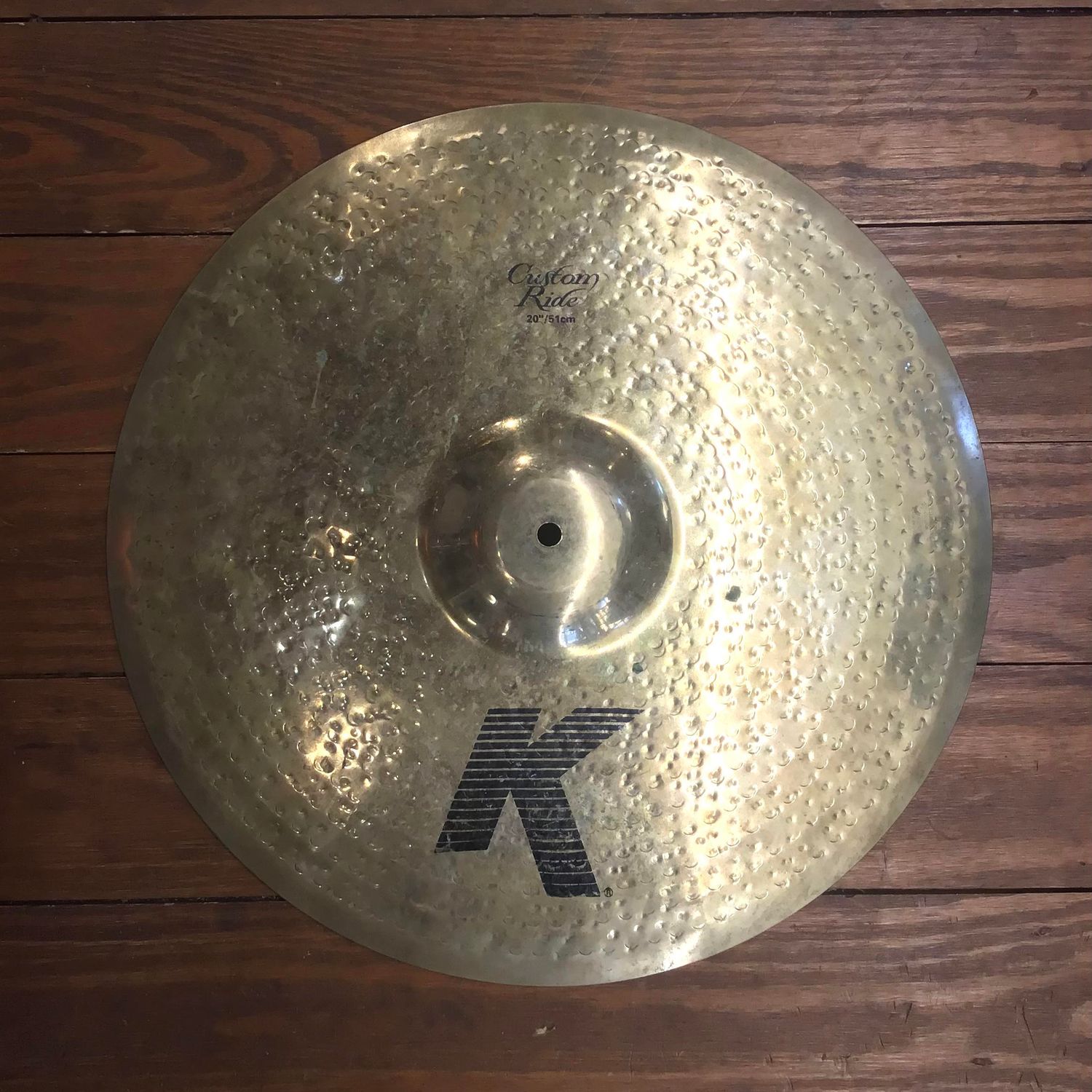 USED Zildjian K Custom 20&quot; Ride Cymbal