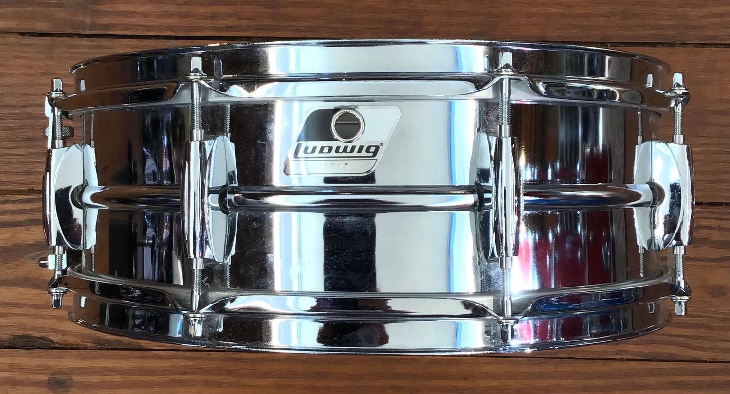 USED Ludwig Rocker 5x14 Steel Snare Drum