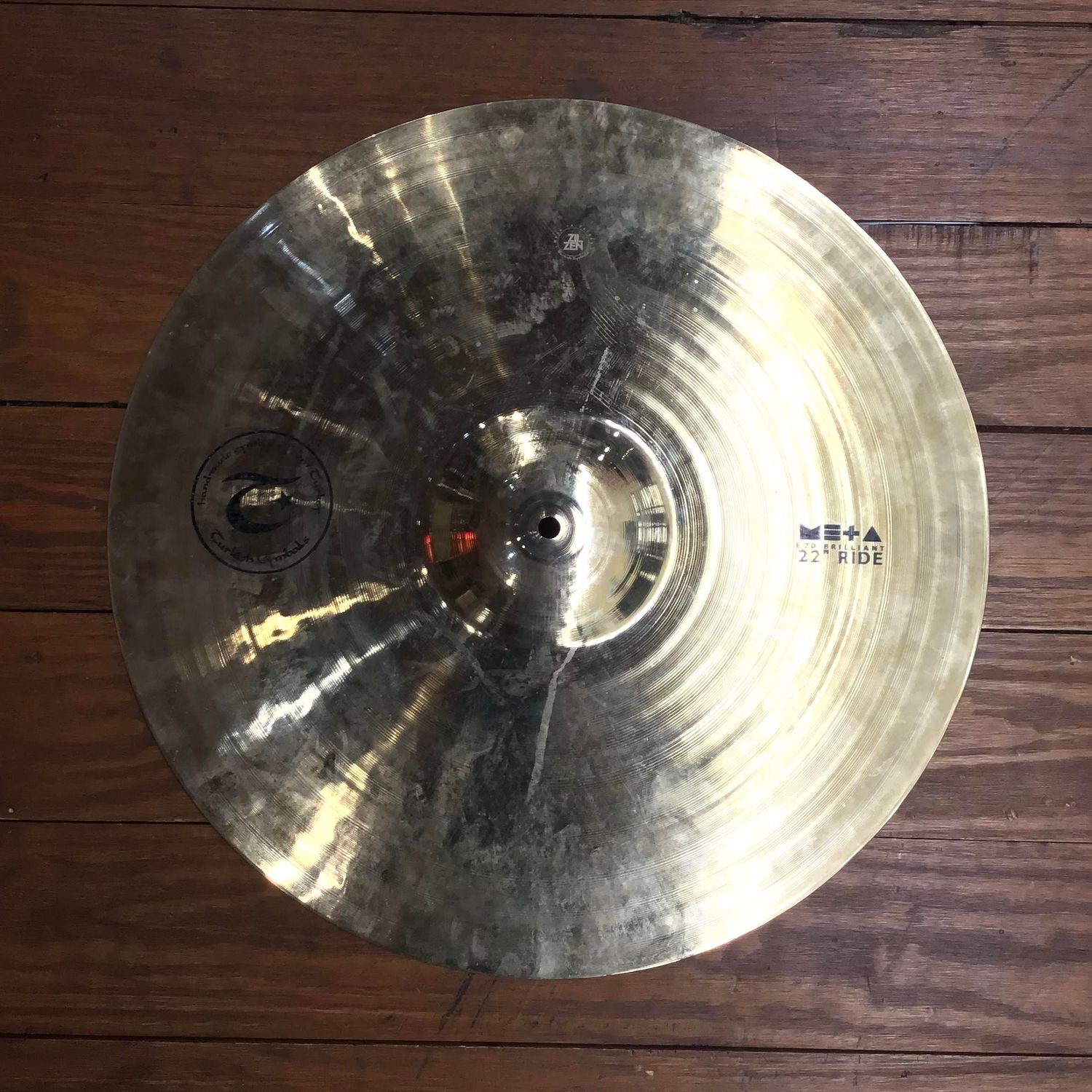 USED Turkish Meta 22" Ride Cymbal