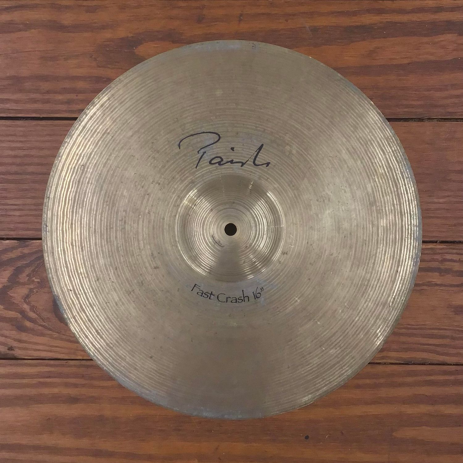 USED Paiste Signature 16" Fast Crash Cymbal