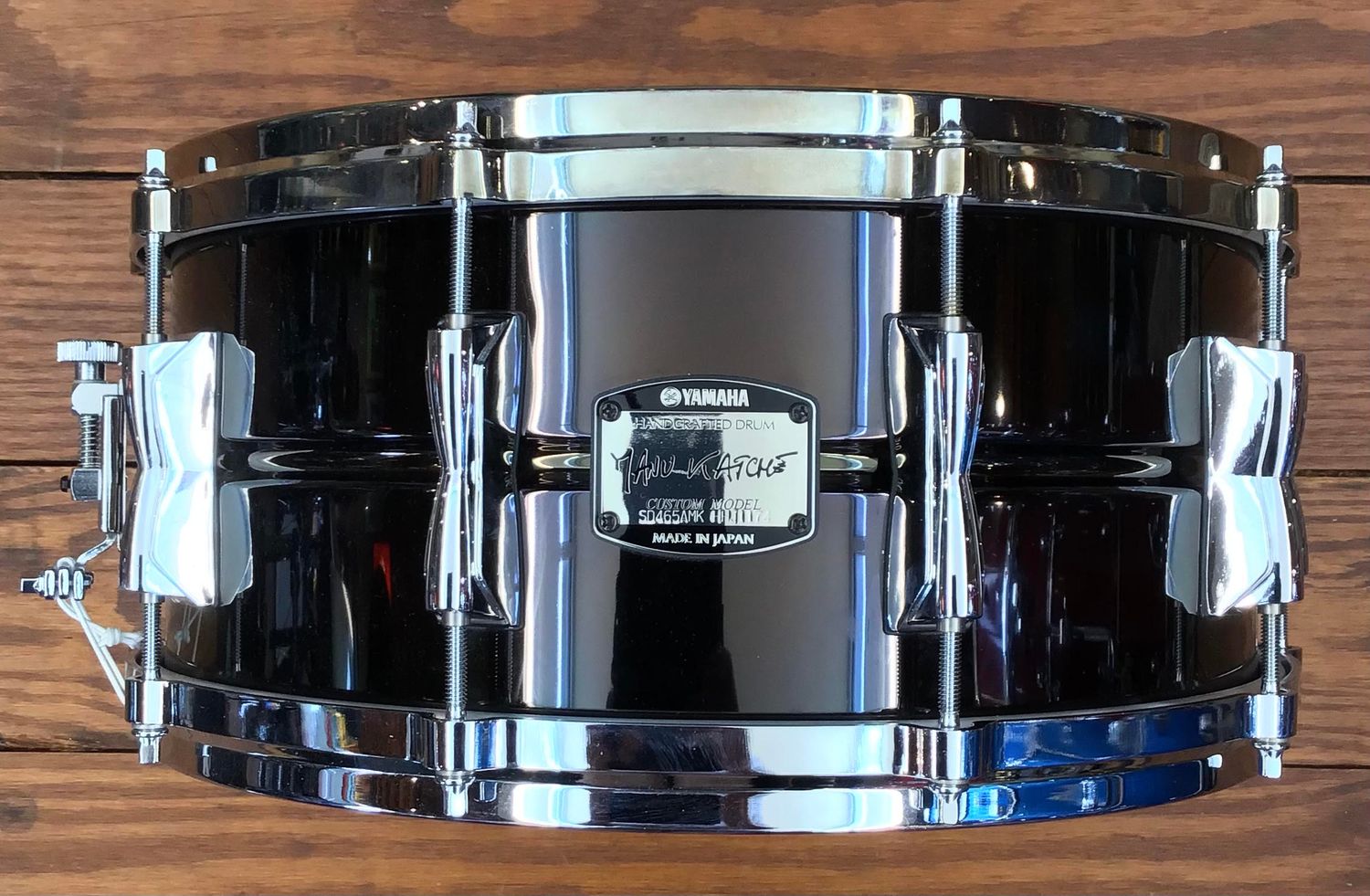 USED Yamaha Manu Katche Custom Model 6.5x14 Snare Drum
