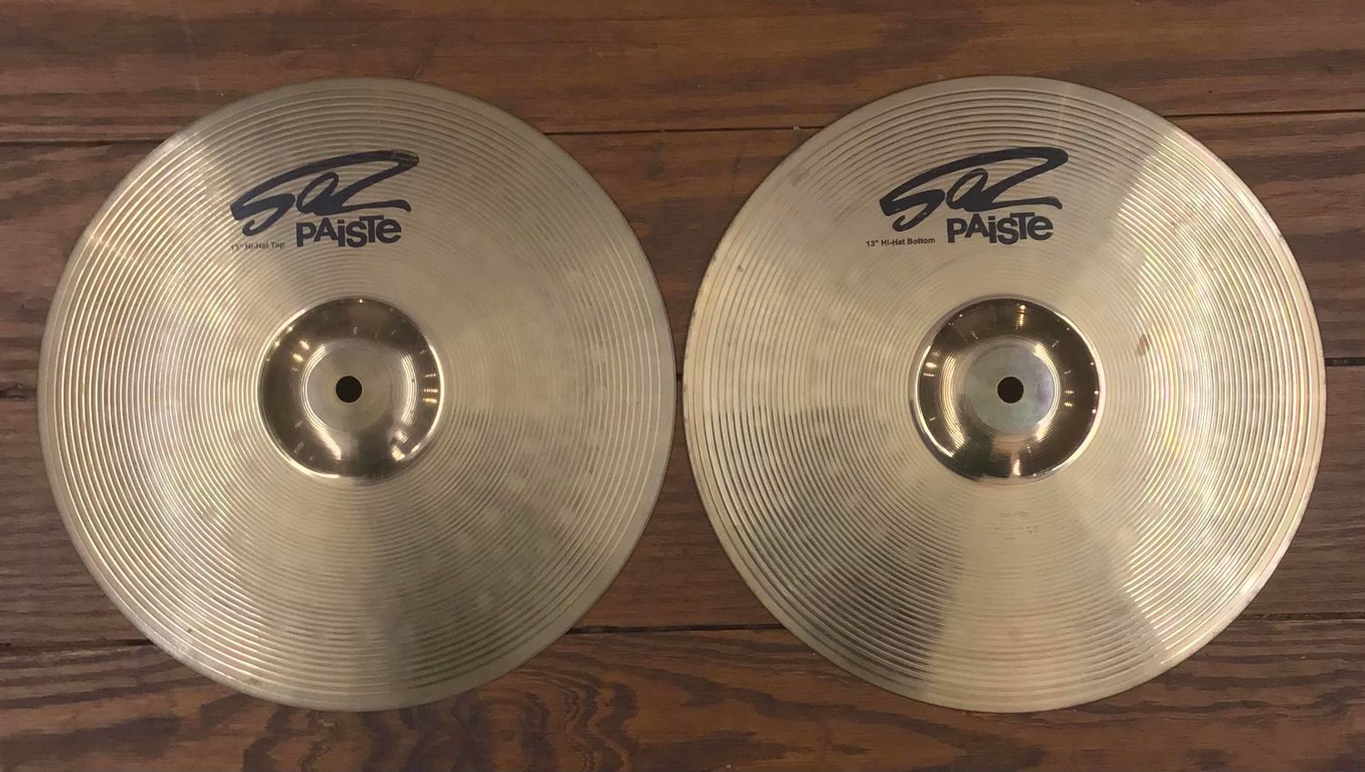 USED Paiste 502 13" Hi-Hat Cymbals (Pair)