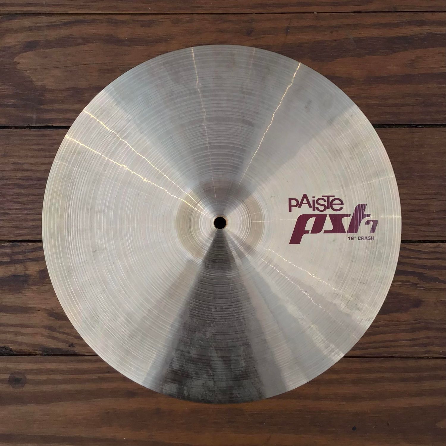 USED Paiste PST 7 16" Crash Cymbal