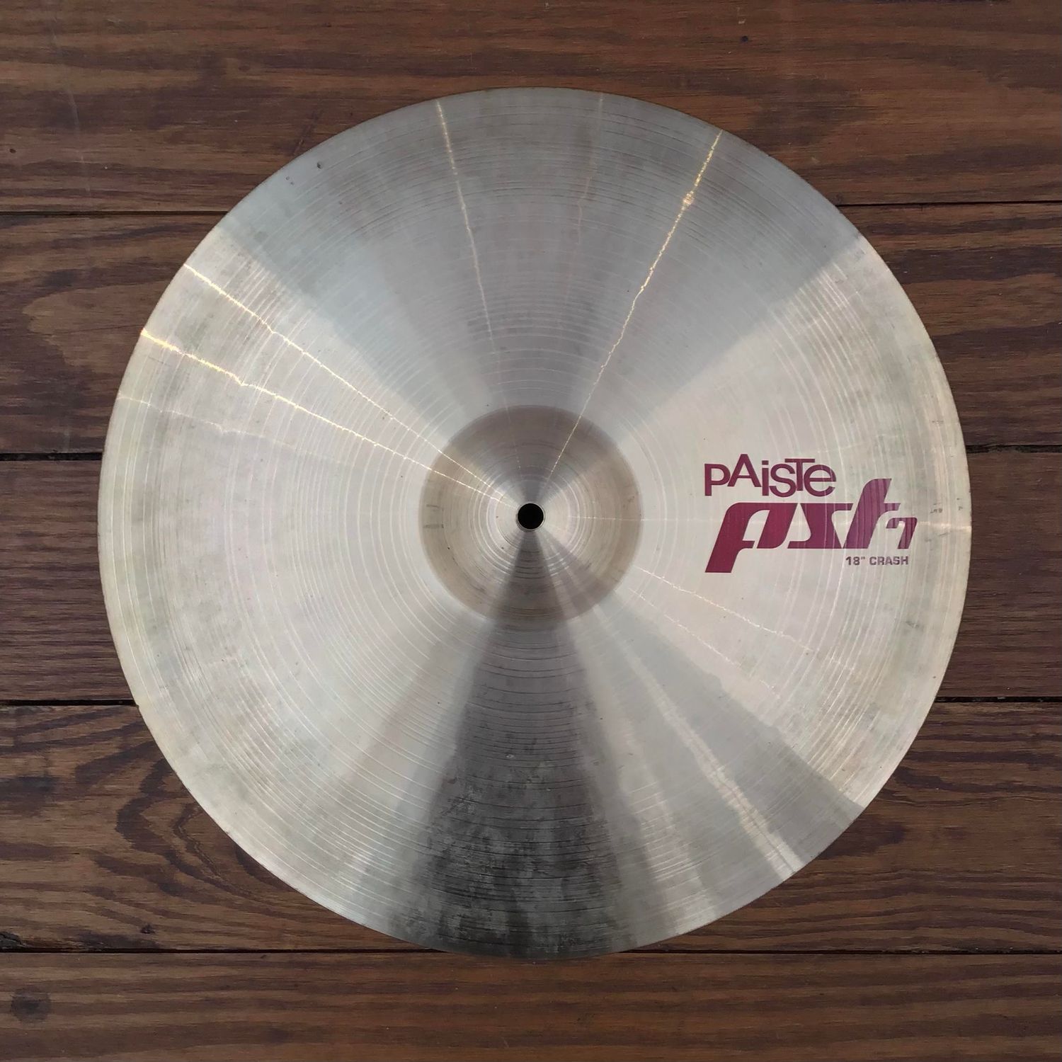 USED Paiste PST 7 18" Crash Cymbal