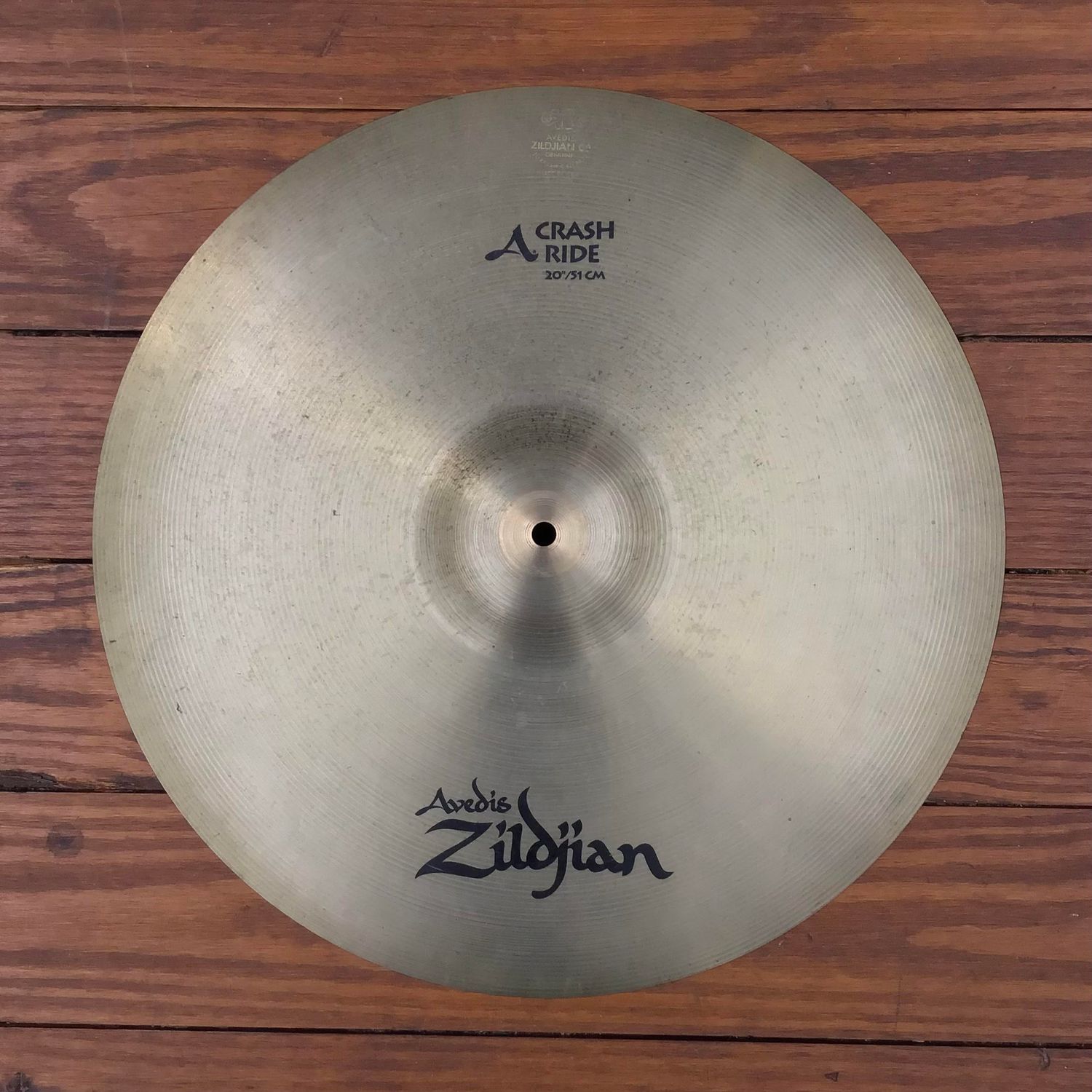 USED A Zildjian 20" Crash Ride Cymbal
