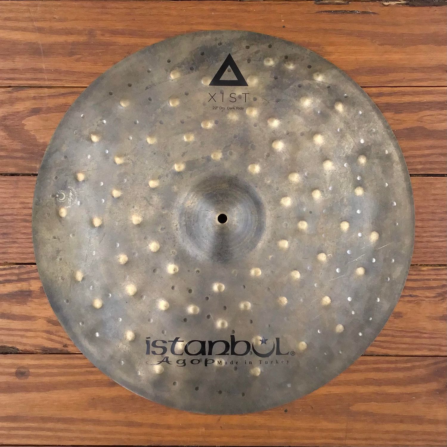 USED Istanbul Agop XIST 22" Dry Dark Ride Cymbal