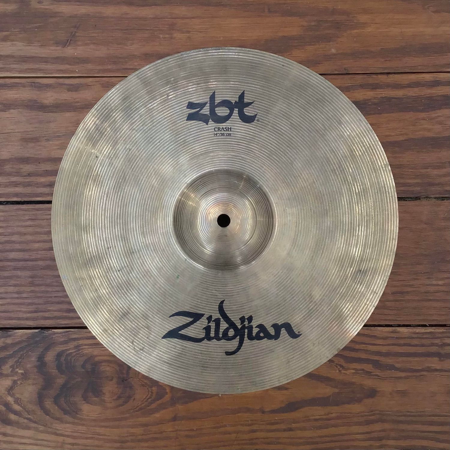 USED Zildjian ZBT 14" Crash Cymbal