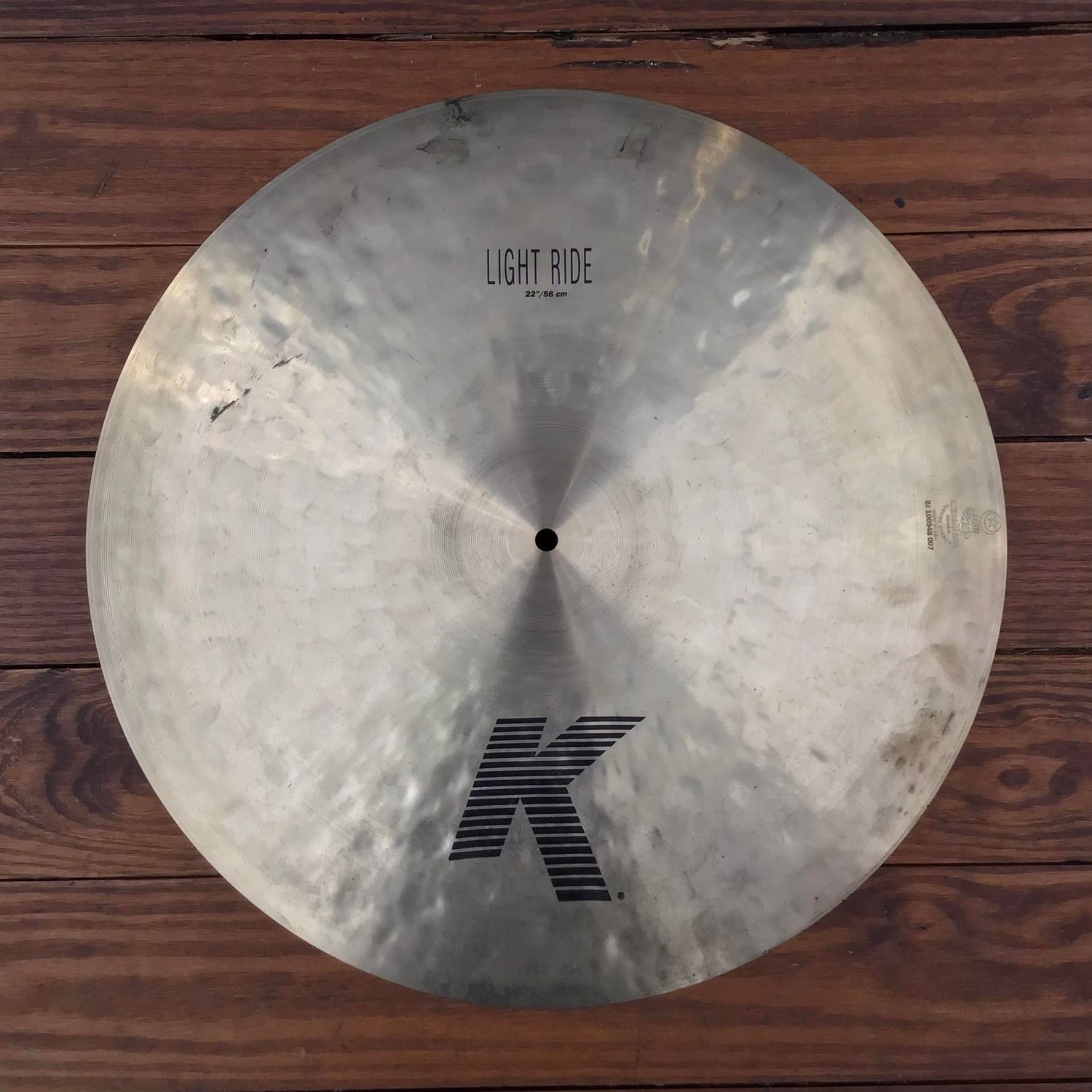 USED Zildjian K 22" Light Ride Cymbal