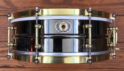 USED Ludwig 110th Anniversary 5x14 Black Beauty Snare Drum
