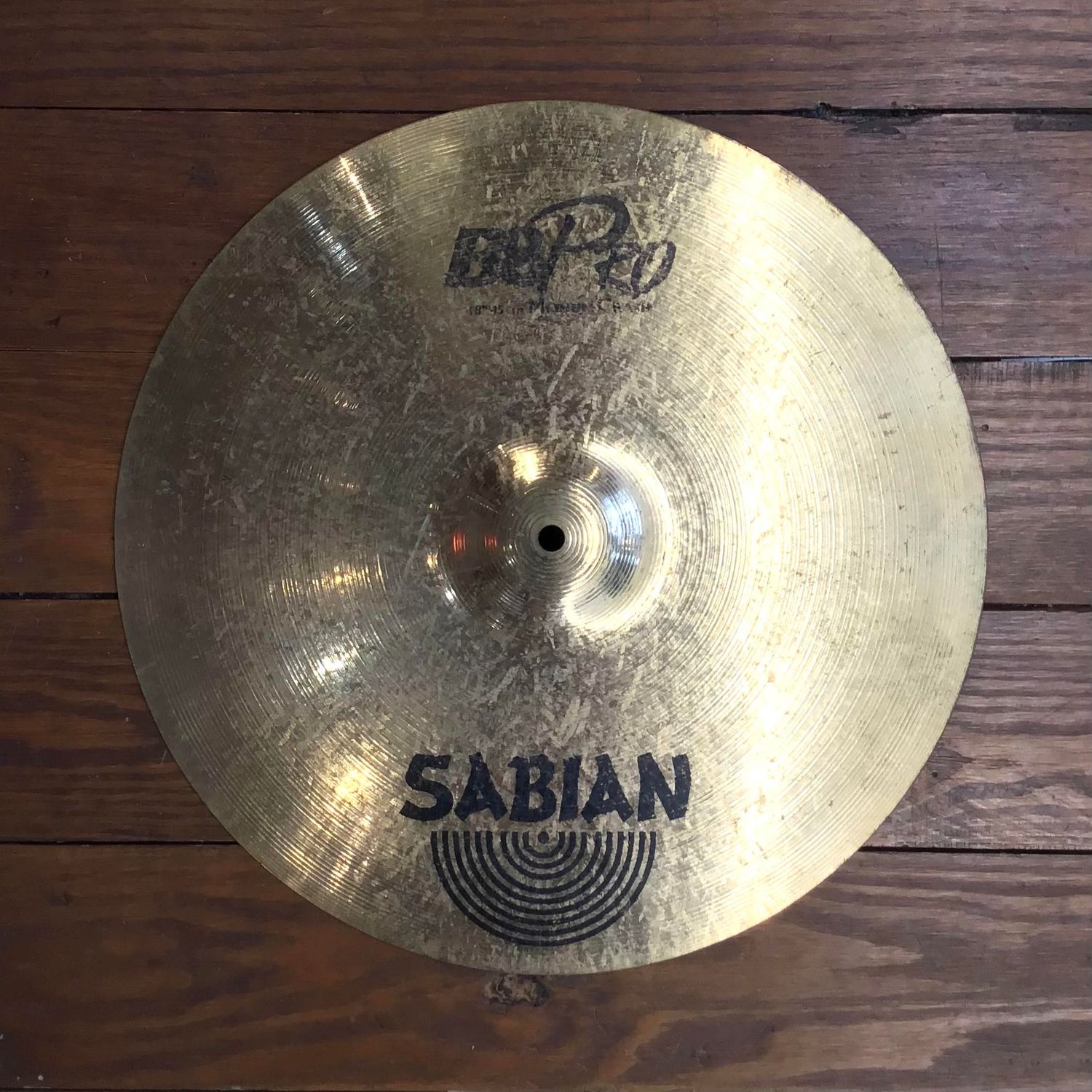 USED Sabian B8 Pro 18" Medium Crash Cymbal