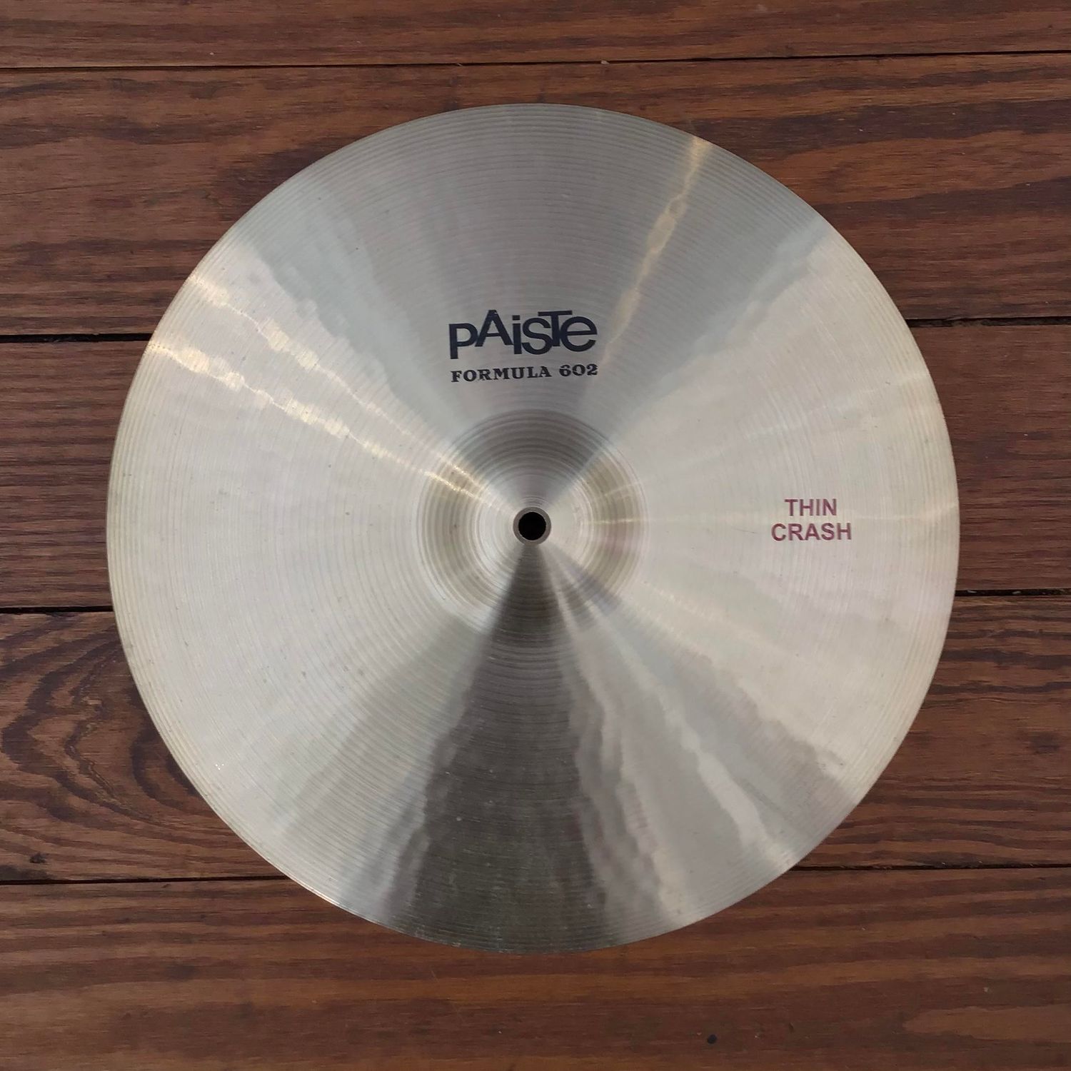 USED Paiste Formula 602 16" Thin Crash Cymbal