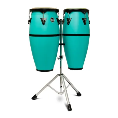 LP 10-11 DISCOVERY II CONGA SET W/STD - SEA FOAM