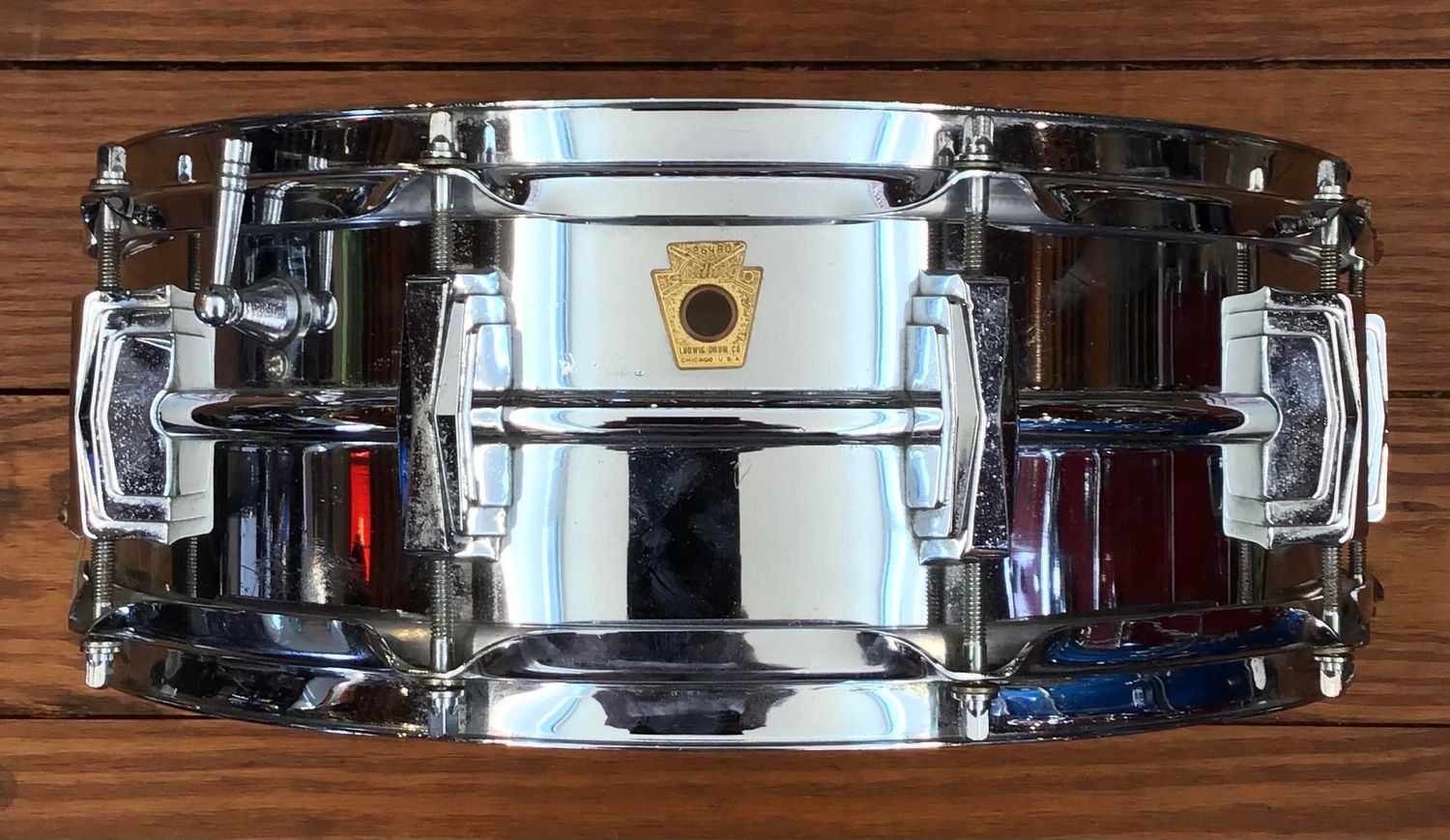 USED Ludwig Supraphonic 5x14 Snare Drum (1960's)