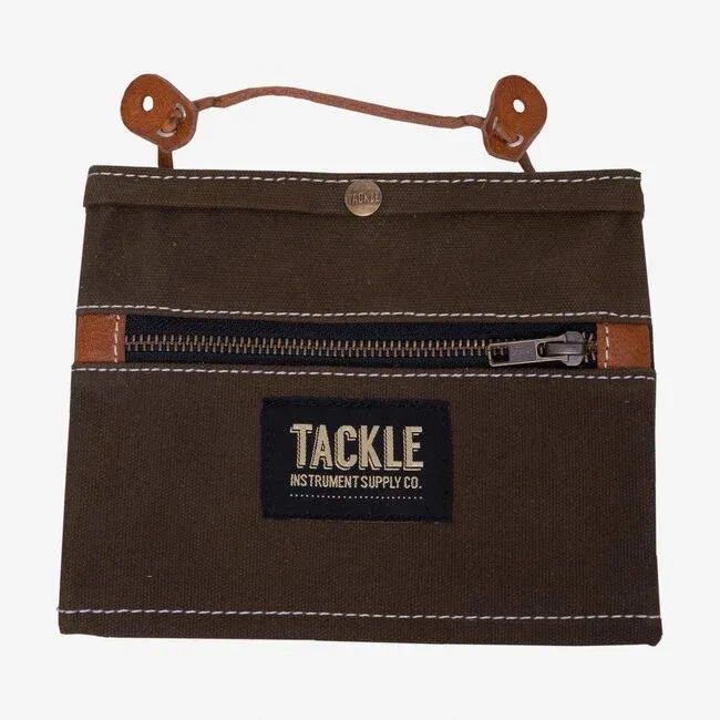 Tackle Instrument Supply, Waxed Canvas Gig Pouch - Brown