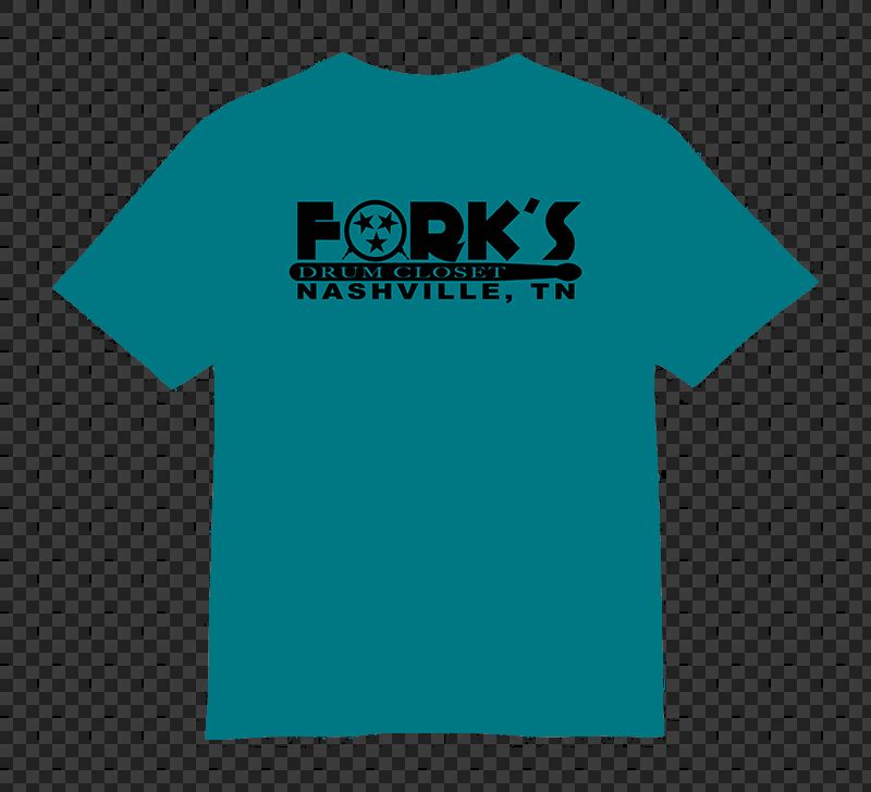 Fork's T-Shirt - Classic Teal