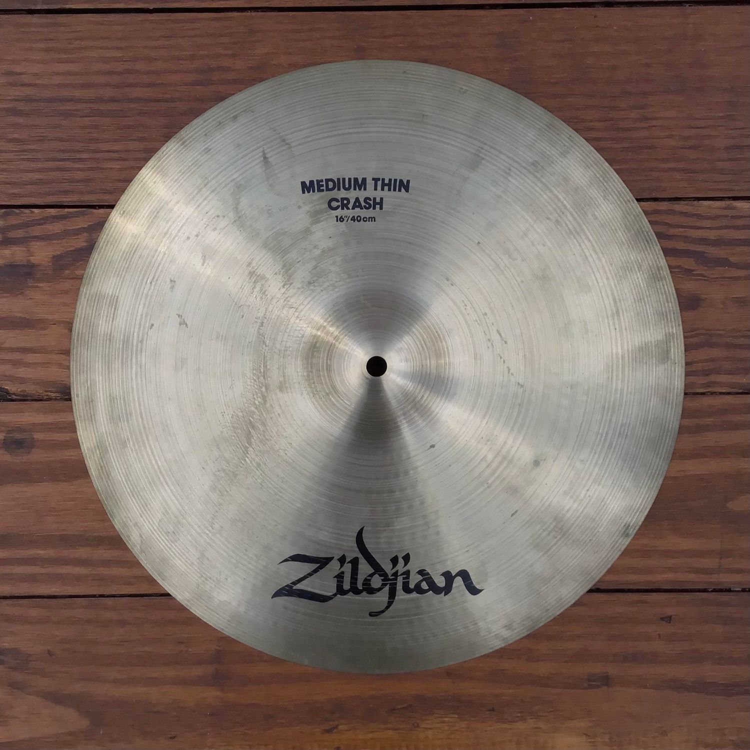 USED A Zildjian 16" Medium Thin Crash Cymbal