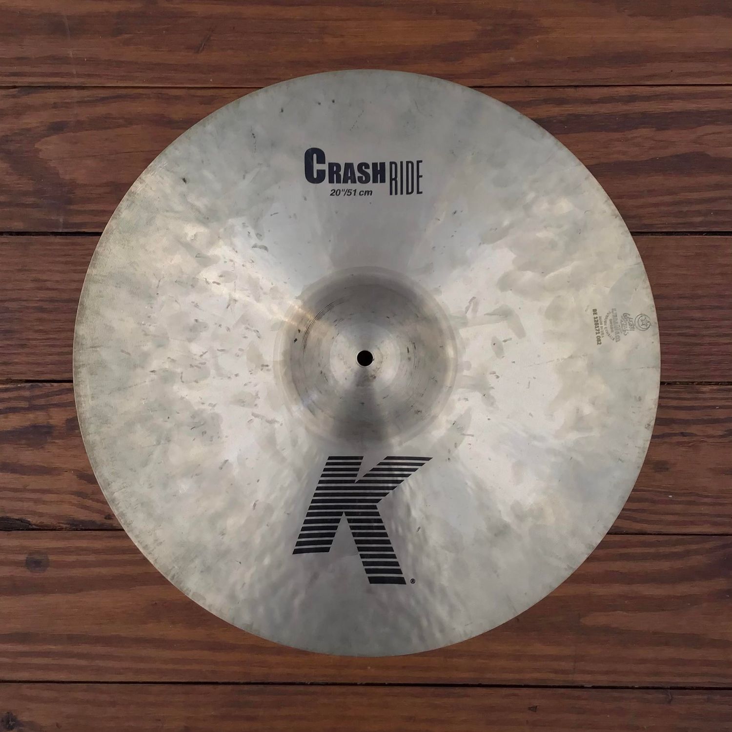 USED Zildjian K 20" Crash Ride Cymbal