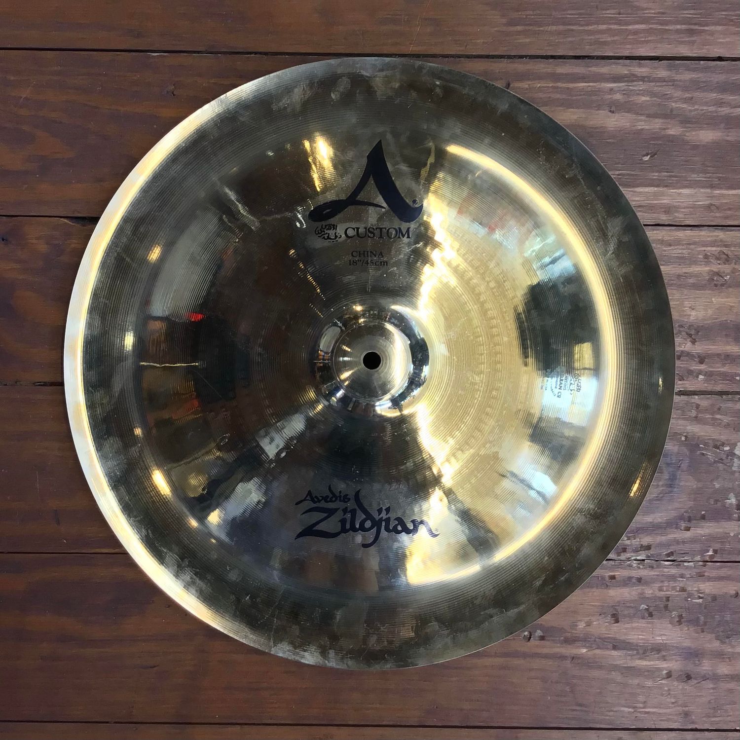 USED Zildjian A Custom 18" China Cymbal