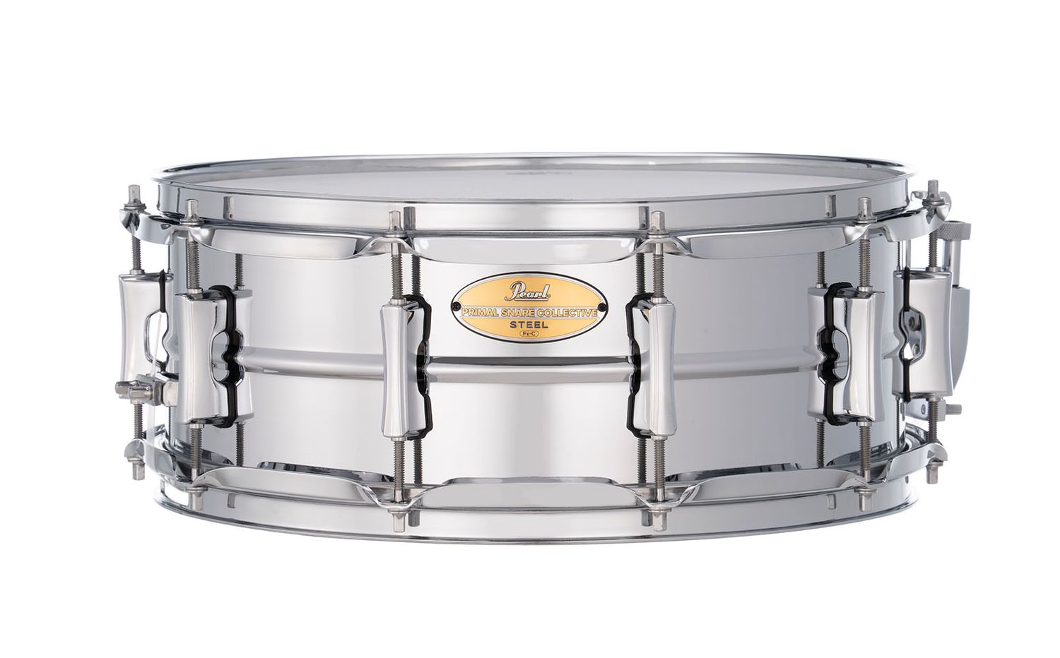 Pearl Primal  Collective 14"x5.5" Steel Snare Drum, Chrome Finish