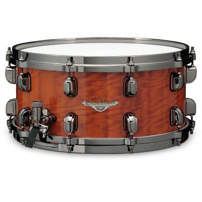 Tama 14x6.5 Starclassic Bubinga Snare Drum "Figured African Cherry Gloss"