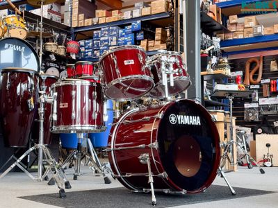 USED Yamaha 1987 Recording Custom 4 Piece Drum Kit - "Cherry Wood"