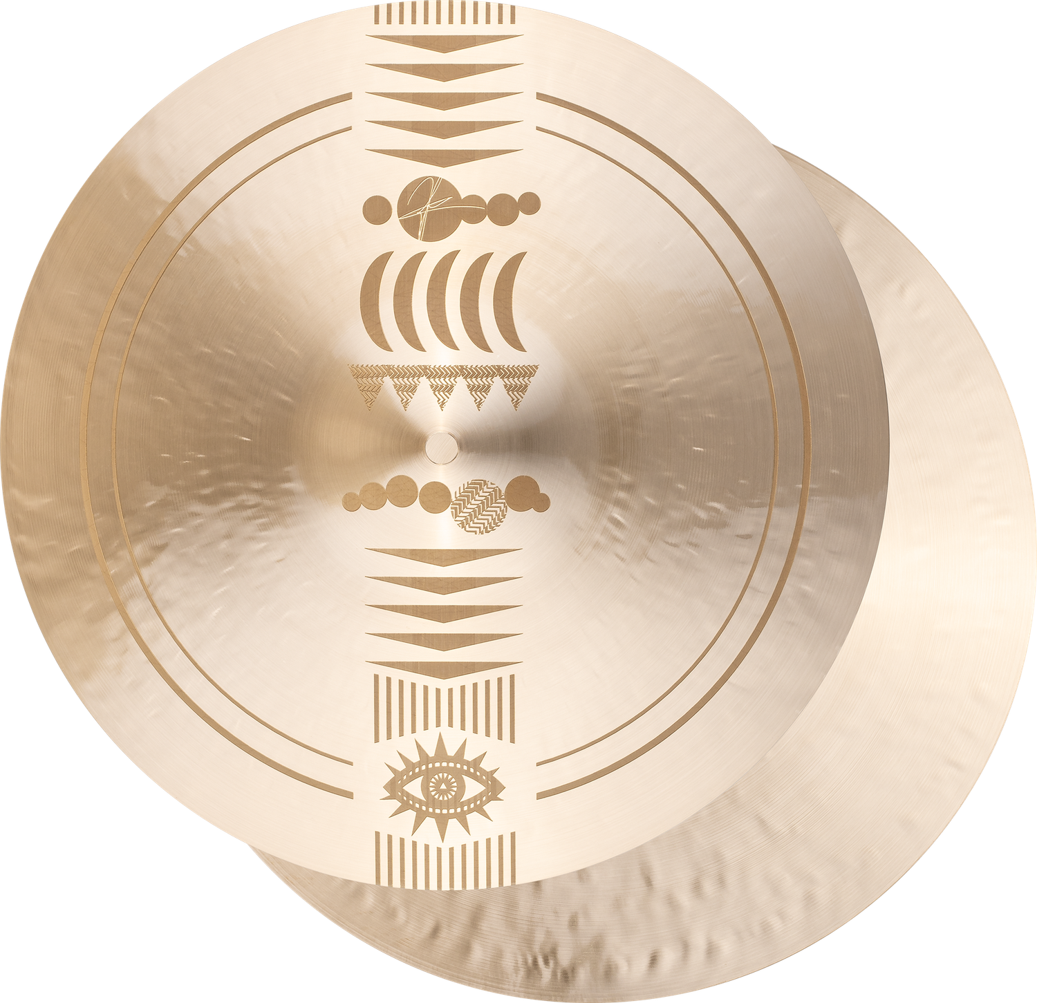 Meinl 14" Artist Design Anika Nilles Lunar Hihat, Pair (PRE-ORDER)