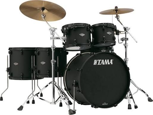 Tama Starclassic Performer 5pc Drum Kit - "Flat Black" w/ Black Hardware