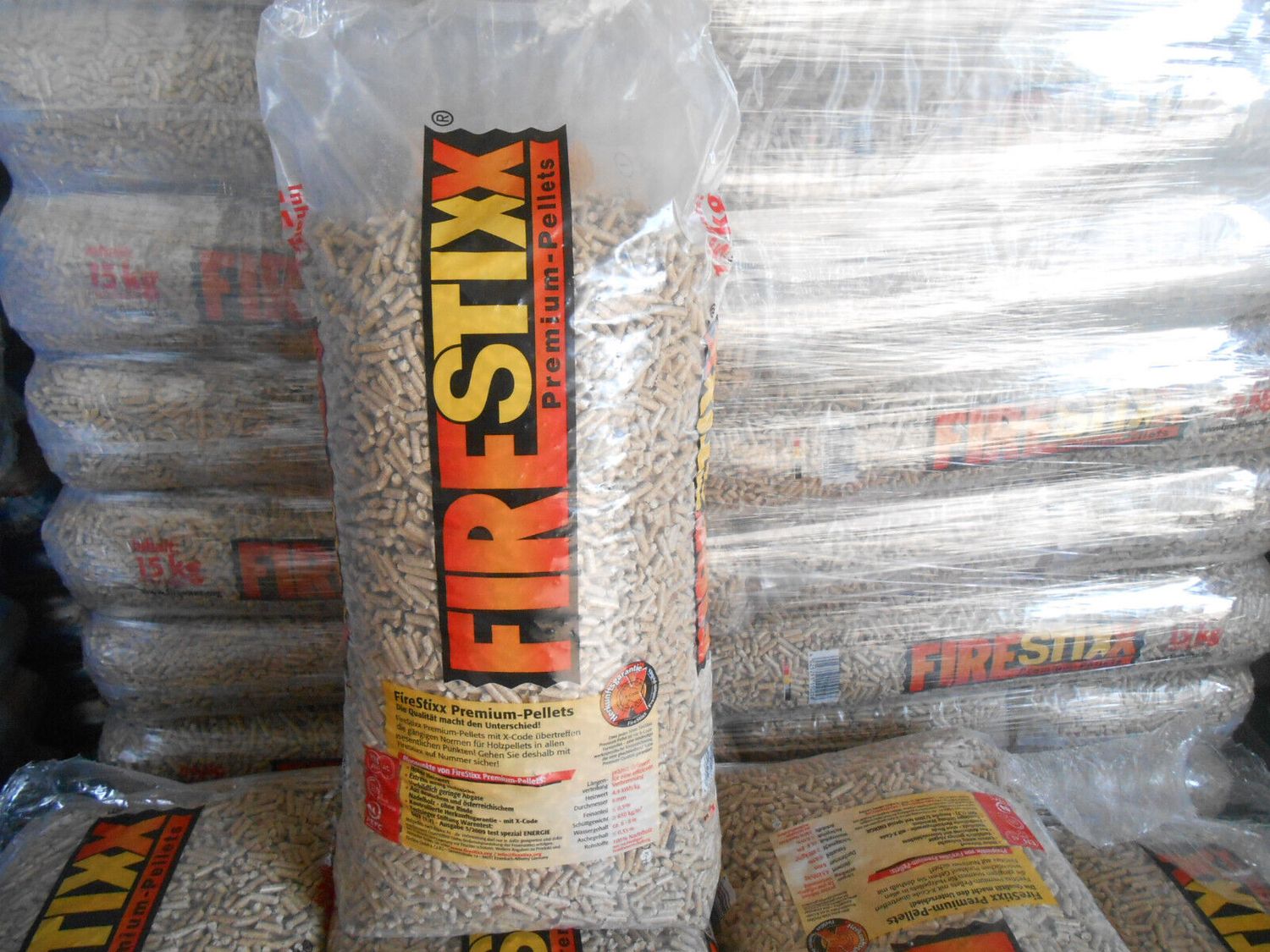 Firestixx pellet bancale da 66 sacchi