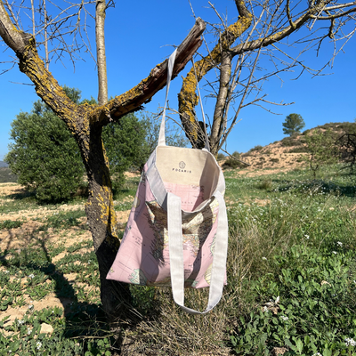 Totebag - Mapamundi Rosa