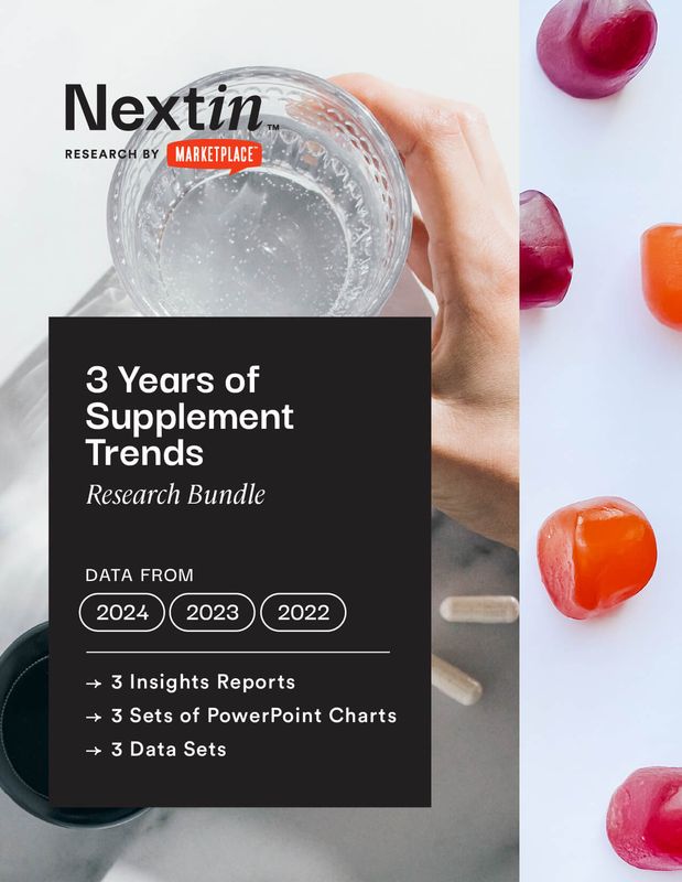 Supplement Trend Bundle: 3 Years of Trends Supplement Trend Bundle: 3 Years of Trends