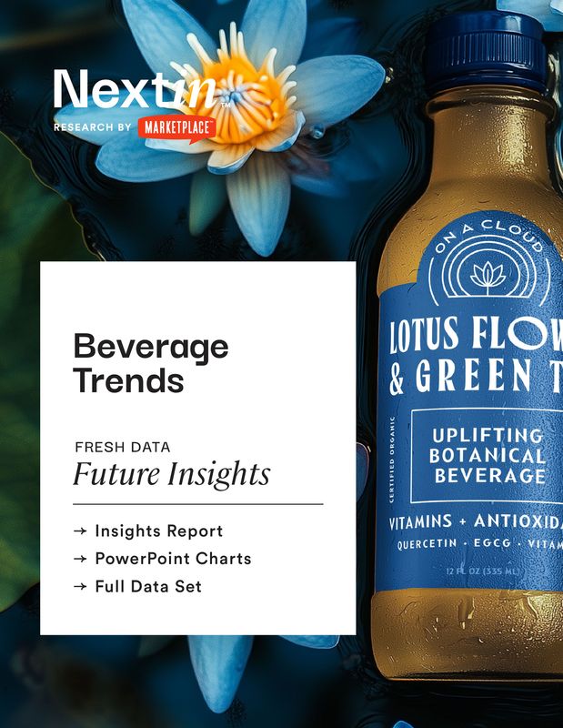 Beverage Trends: Insights Report, Charts, & Data Package