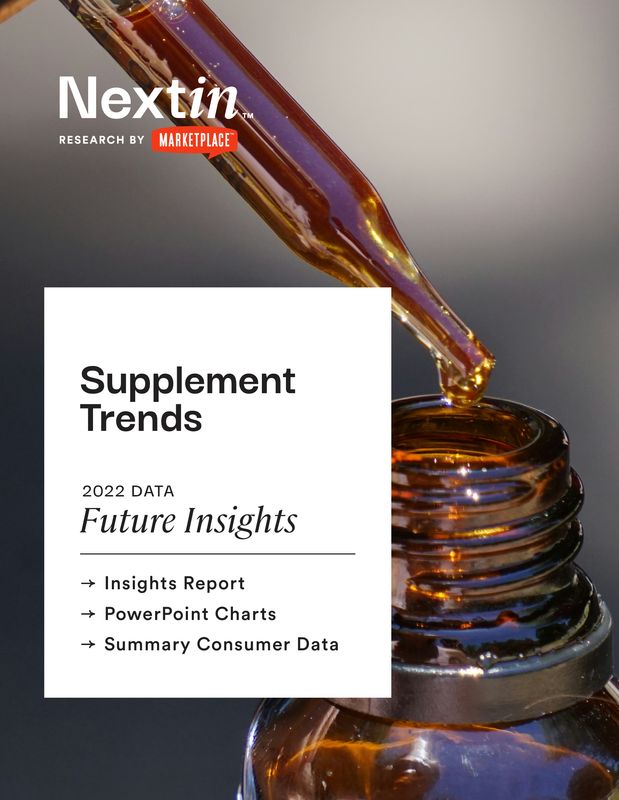 Supplement Consumer Trends, 2022 Data Supplement Consumer Trends, 2022 Data