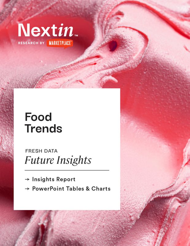 Nextin Food Trends and Insights: Food Report, Food Data Tables & Charts Nextin Food Trends and Insights: Food Report, Food Data Tables & Charts