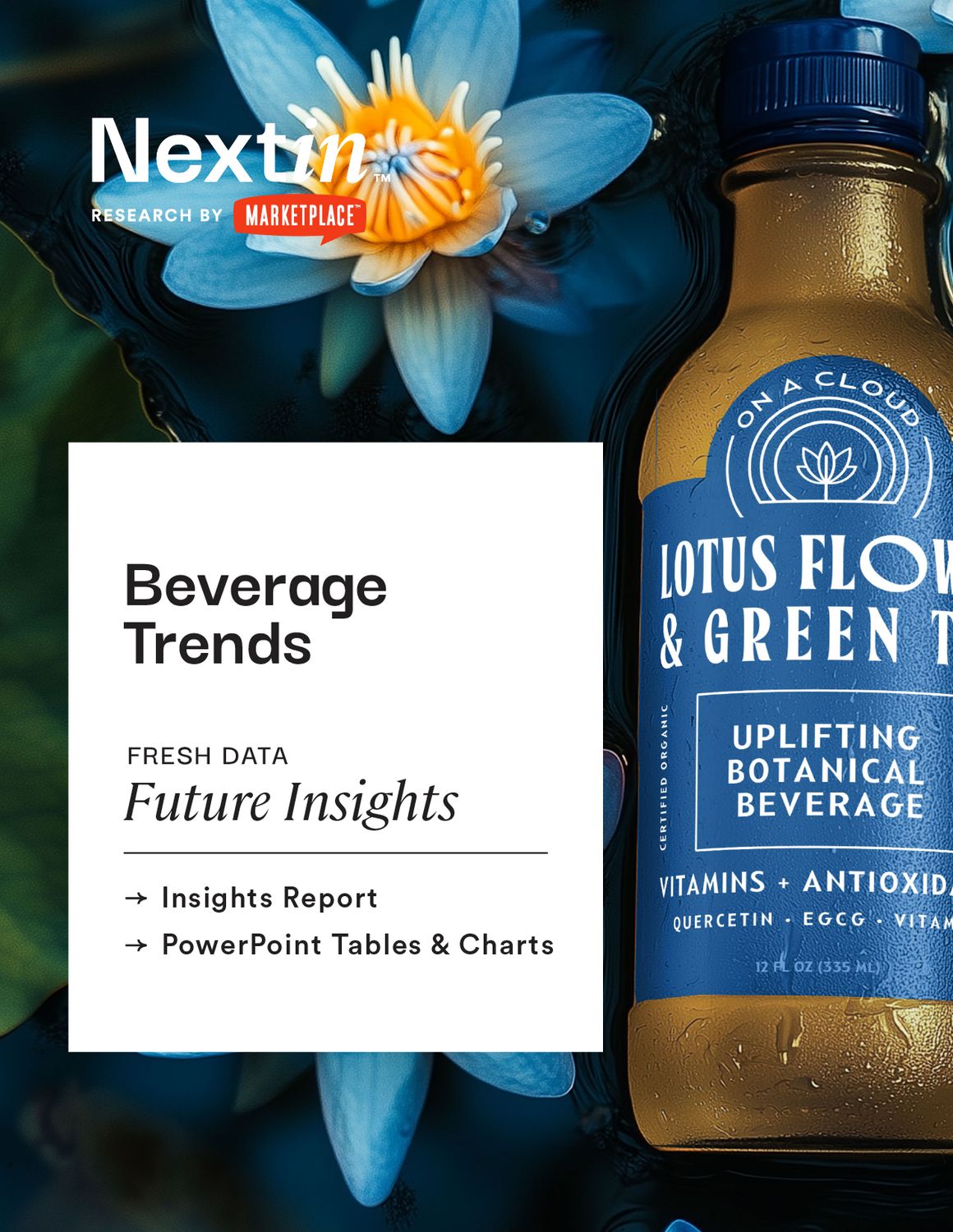 Nextin Beverage Trends and Insights: Beverage Report, Beverage Data Tables & Charts