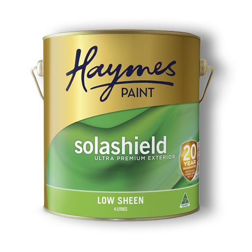 HAYMES UV RESISTANT EXTERIOR SOLARSHIELD ACRYLIC 15L - WHITE AND PASTEL COLOURS