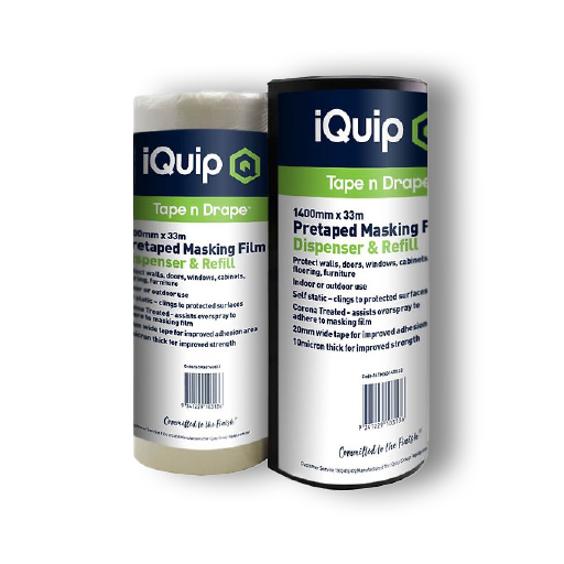 IQUIP MASKING FILM PRE-TAPED